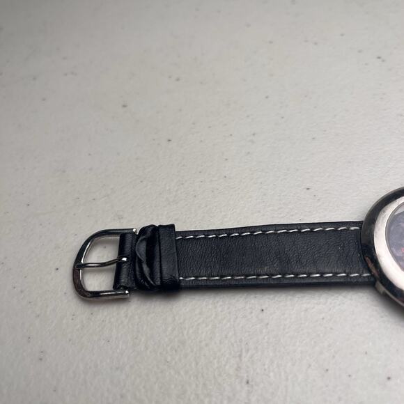 New Kids On the Block Watch Leather Strap Jacques Farel NKOTB Needs Battery 90s - Picture 13 of 16